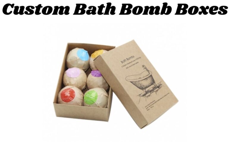 Custom bath bomb Boxes