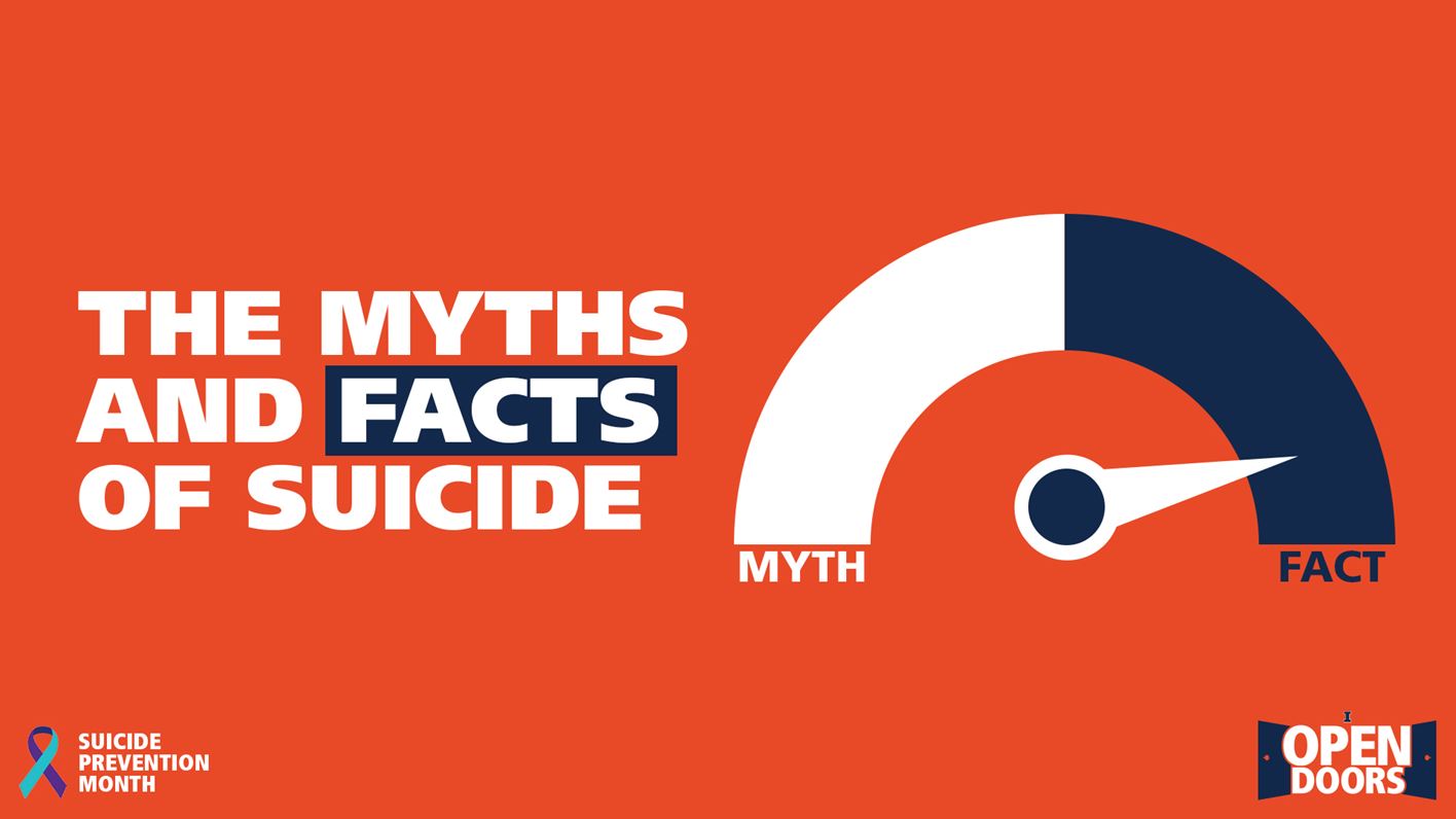 myths and facts about suicide